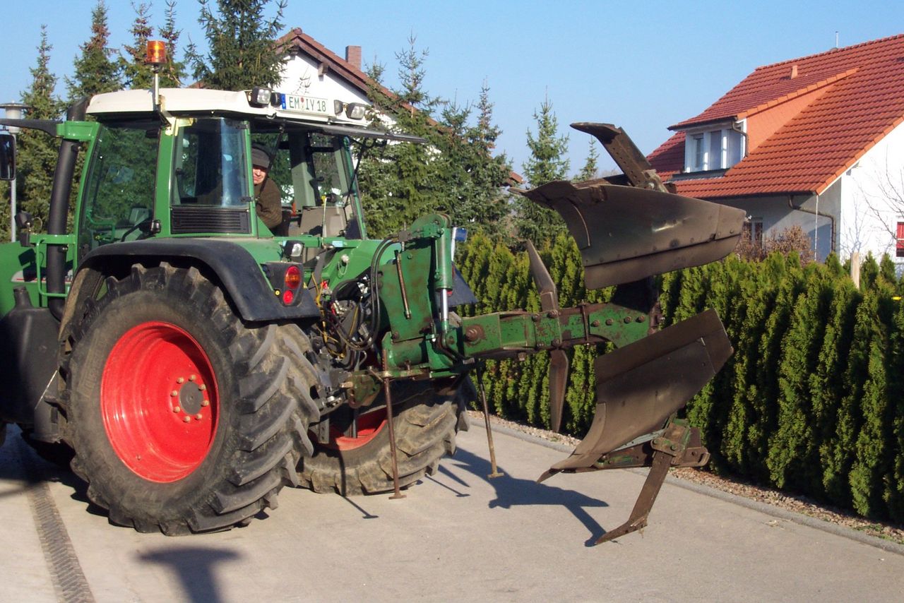 Rigolpflung mit Tiefenlockerer